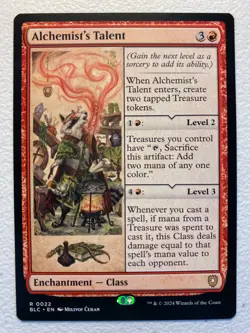 MTG 1x Alchemist's Talent # 22 Commander: Bloomburrow Magic the Gathering x1 NM - Image 1