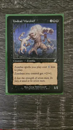Magic the Gathering Scourge (2003) Undead Warchief, Multiple available - Image 1