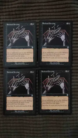 Magic: the Gathering / MtG Skeletal Scrying x4 Odyssey - Image 1