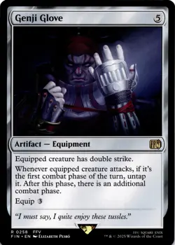 MTG Genji Glove NON-FOIL NM 258 FINAL FANTASY Magic the Gathering - Image 1