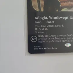 Adagia, Windswept Bastion (Borderless) Edge of Eternities Foil 0277 never played - Image 4