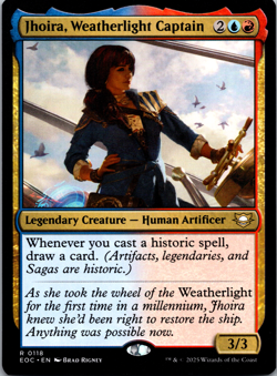 Jhoira, Weatherlight Captain - Magic: The Gathering - Edge of Eternities Regular - Image 1