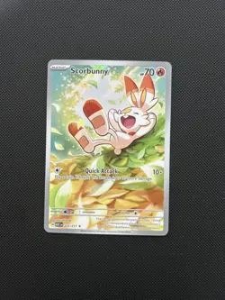 Scorbunny - 225/217 - Illustration Rare - Ascended Heroes - Pokemon Card - NM/M - Image 1