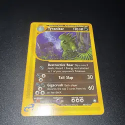 Tyranitar - 40/147 - Pokemon Aquapolis Non-Holo Card Rare - End - No Shining - Image 3