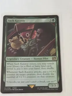 Sazh Katzroy Final Fantasy Foil 199 - Image 1