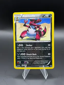 Krookodile 71/146 XY Base Set Reverse Holo Rare NM Pokemon TCG - Image 1