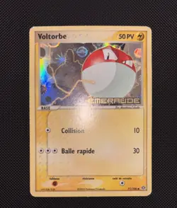 Carte Pokemon VOLTORBE 71/106 Holo REVERSE Bloc EX Emeraude FR - Image 1