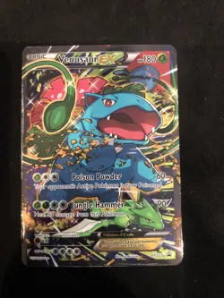 2016 Pokemon Black Star Promo - Venusaur EX #XY123 - MP - Image 1
