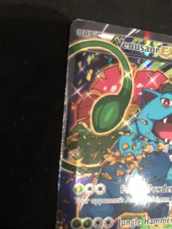 2016 Pokemon Black Star Promo - Venusaur EX #XY123 - MP - Image 4