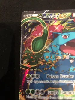2016 Pokemon Black Star Promo - Venusaur EX #XY123 - MP - Image 5
