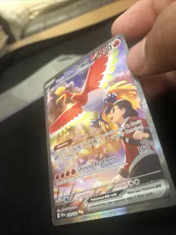 Pokemon TCG Ethan's Ho-Oh EX 230/182 Destined Rivals - Image 2