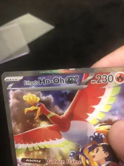Pokemon TCG Ethan's Ho-Oh EX 230/182 Destined Rivals - Image 3