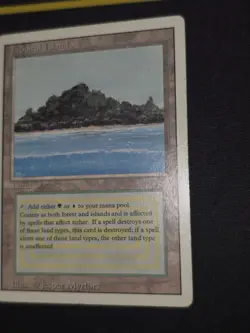 MTG Tropical Island Revised Edition Magic the Gathering Rare - Image 4