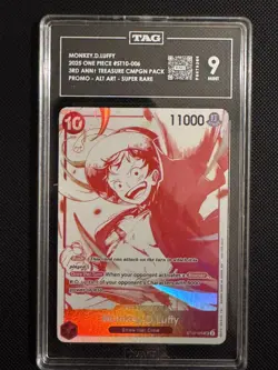 Monkey.D.Luffy (3rd Anniversary Treasure Campaign) ST10-006 C One Piece Promo - Image 1