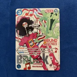 Round 1 Brook English One Piece Promo Op11-056 - Image 1