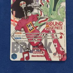 Round 1 Brook English One Piece Promo Op11-056 - Image 3