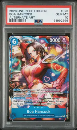 Boa Hancock (Alternate Art) EB03-026 Extra Booster: One Piece Heroines... - Image 1