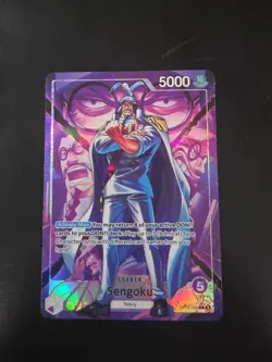 One Piece TCG Sengoku OP16-060 Alternate Art Leader AA OP16 The Time of Battle - Image 1