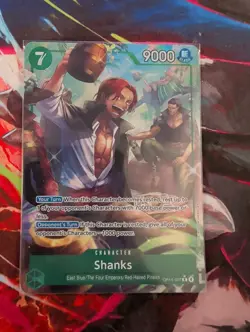 Shanks Alt Art OP14-027 One Piece TCG English - Image 1