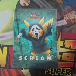 Pokemon Cosplay SCREAM Pikachu NON-TCG Full Art Cards #13 - Image 1