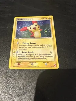 Pokemon TCG Plusle 6/12 & Minun 6/12 EX Trainer Kit Holographic Cards - Image 3