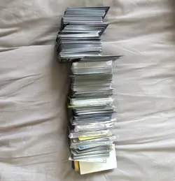 Pokemon TCG Mixed Collectable Card Lot Bulk Stack - Multiple Cards mixed sets - Image 1