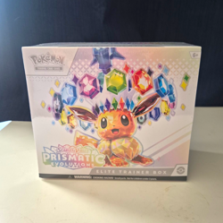 Pokemon TCG Scarlet & Violet Prismatic Evolutions Elite Trainer Box 45 Cards - Image 1