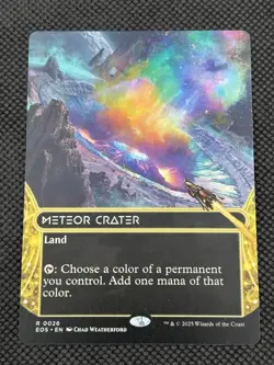 Meteor Crater (Borderless) #26 Normal Edge of Eternities: Stellar Sights - Image 1