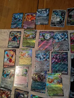 Pokemon TCG Full Art / EX Cards Bundle English / Japanese / Korean 64 Cards NM - Image 2