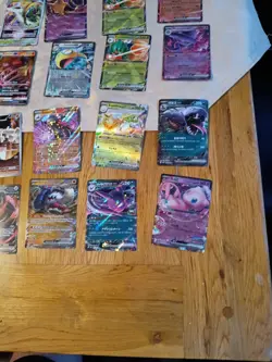 Pokemon TCG Full Art / EX Cards Bundle English / Japanese / Korean 64 Cards NM - Image 5