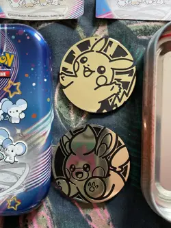Pokemon TCG: Scarlet & Violet-Paldean Fates Mini Tin (Maushold) - No Cards - Image 3