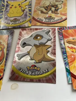 Topps Pokemon Official Trading Card Lot 1999 2000 Vintage 38 Cards + Foil Cubone - Image 2