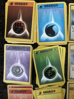 A Job Lot Of Pokemon Trainer And Energy Cards Base Set - Image 2