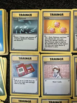 A Job Lot Of Pokemon Trainer And Energy Cards Base Set - Image 3