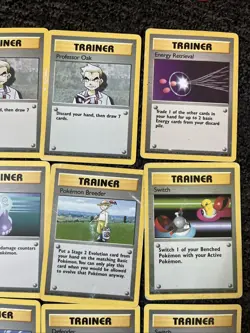 A Job Lot Of Pokemon Trainer And Energy Cards Base Set - Image 5