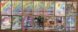 Pokemon Card Bundle 454 Cards Inc GX V VMAX Rainbow Rare Tapu Koko VM Sylveon GX - Image 2
