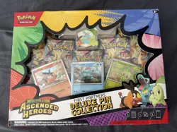 Pokemon TCG Mega Evolution Ascended Heroes First Partner Pin Collection 60 Cards - Image 1