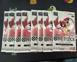 Bandai Namco One Piece Card Game Round 1 Promo Pack English Lot of 8 - Image 1
