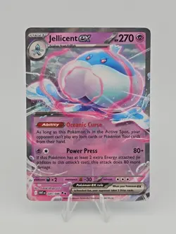 Jellicent ex 045/086 White Flare Ultra Rare Holo Pokemon Card NM - Image 1