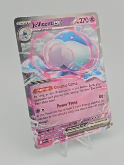 Jellicent ex 045/086 White Flare Ultra Rare Holo Pokemon Card NM - Image 2
