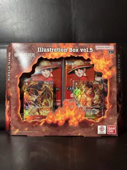Bandai One Piece Card Game Illustration Box Vol.5 Op-13 & PRB-02 Sealed - Image 1