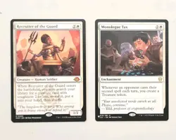 Recruiter of the Guard (MH3) & Monologue Tax (Commander) - NM - MTG - Image 1