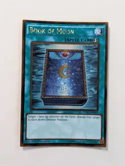 Yugioh TCG Card - 1x Book of Moon - PGL2-EN049 - NM - 1st Edition - Gold Rare - Image 5