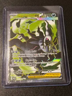 Mega Darkrai ex 101/084 ME05 Pitch Black Pokemon TCG Card NM - Image 3