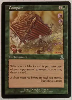 MTG Compost 102/143 LP Uncommon Urza's Destiny - Image 1