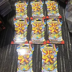 Pokemon Chaos Rising Pokemon TCG Booster Pack Lot of 8 (10 Cards Each) English - Image 1