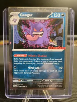 Pokemon Gengar GameStop Exclusive Promo Holo Card 050/088 English TCG - SEALED - Image 1