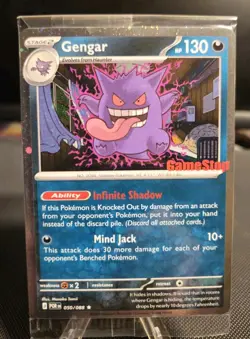 Pokemon Gengar GameStop Exclusive Promo Holo Card 050/088 English TCG - SEALED - Image 2