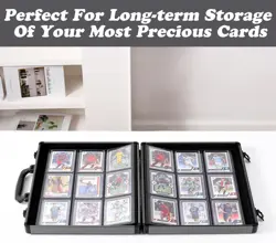 Toploader Binder For Trading Cards, Hard Cases, Holds 216 Toploaders, 9 Pocket - Image 3