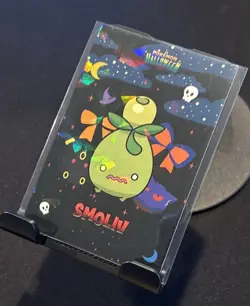 Rare Pokemon Halloween Full Art Smoliv Card Database Low Pop Card 🎃 - Image 1